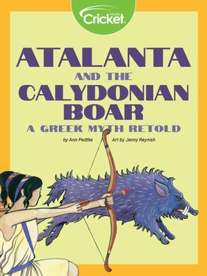 cover image of Atalanta and the Calydonian Boar